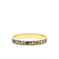 Marc Jacobs large The Medallion bangle - Black