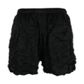 Balenciaga BB Monogram pajama shorts - Black