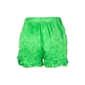 Balenciaga BB Monogram pajama shorts - Green