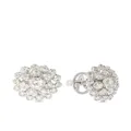 Annoushka 18kt recycled white gold Marguerite diamond ear jackets - Silver