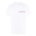 Alexander McQueen logo patch short-sleeve T-shirt - White