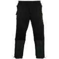 Alexander McQueen panelled tapered track pants - Black