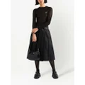 Prada Re-Nylon pleated skirt - Black
