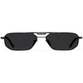 Prada Eyewear Symbole geometric-frame sunglasses - Black