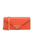 Prada envelope shoulder bag - Orange