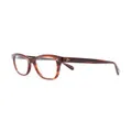 Oliver Peoples tortoiseshell-effect square glasses - Brown