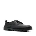 Michael Kors Lewis leather derby shoes - Black