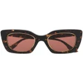 Gucci Eyewear GG1151S cat-eye frame sunglasses - Brown