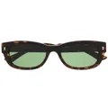 Gucci Eyewear tortoiseshell-frame sunglasses - Brown