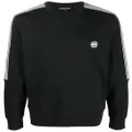Michael Kors logo-patch sweatshirt - Black