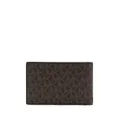 Michael Michael Kors logo-print bi-fold wallet - Brown