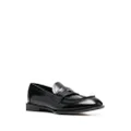 Alexander McQueen coin-embellished penny loafers - Black