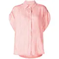 IRO button-up tweed shirt - Pink