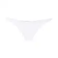 Moschino low-rise bikini bottoms - White