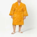 Dolce & Gabbana long sleeve bathrobe - Orange