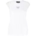 Dsquared2 slogan print T-shirt - White