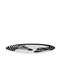 Dolce & Gabbana zebra-print porcelain charger plate (31cm) - White
