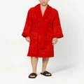 Dolce & Gabbana long sleeve bathrobe - Red