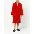 Dolce & Gabbana long sleeve bathrobe - Red