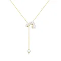 TASAKI 18kt yellow gold Collection Line Danger trap pendant necklace