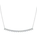 TASAKI 18kt white gold Collection Line Danger diamond necklace - Silver