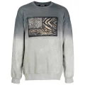 Roberto Cavalli Animalier patchwork sweatshirt - Grey