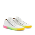 Giuseppe Zanotti Kriss rainbow-print sneakers - White