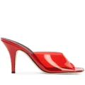 Giuseppe Zanotti Earthshine Plexy sandals - Red
