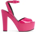 Giuseppe Zanotti Tarifa 170mm platform sandals - Pink