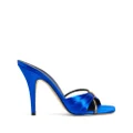 Giuseppe Zanotti Symonne satin 105mm sandals - Blue