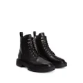 Giuseppe Zanotti Adric leather combat boots - Black