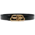 Balenciaga BB reversible belt - Black