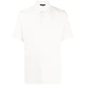 Vince stripe-print cotton polo shirt - Neutrals
