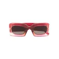 Marc Jacobs Eyewear square tinted sunglasses - Red