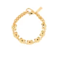 Moschino Teddy Bear chain bracelet - Gold