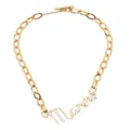 Marni logo-motif chain necklace - Gold