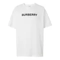 Burberry logo-print cotton T-shirt - White