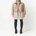 Burberry cropped long-sleeve jacket - Neutrals