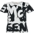 Alexander McQueen graphic-print T-shirt - White