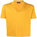 Roberto Collina short-sleeve polo shirt - Yellow