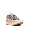 Lanvin chunky lace-up sneakers - Pink