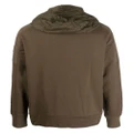 Tommy Hilfiger short-zip hooded jacket - Green