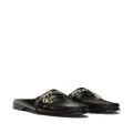 Dolce & Gabbana Visconti leather slippers - Black
