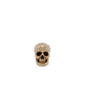 Alexander McQueen crystal-embellished skull earring - Gold