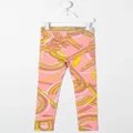PUCCI Junior abstract-print stretch-cotton leggings - Pink