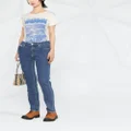 Calvin Klein mid-rise slim-fit jeans - Blue