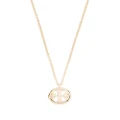 Tory Burch logo-charm necklace - Gold
