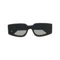 Retrosuperfuture sculpted-design sunglasses - Black