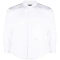 Dsquared2 logo detail cotton shirt - White