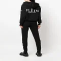 Philipp Plein studded zip-front hoodie - Black